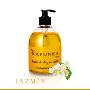 Aceite de argan puro con esencia de jazmin de 500ml