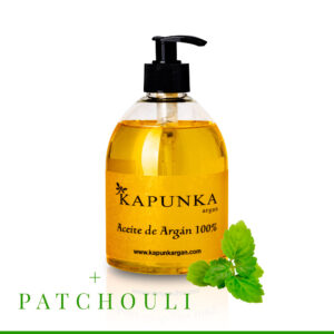 Aceite de argán puro con patchouli 500ml